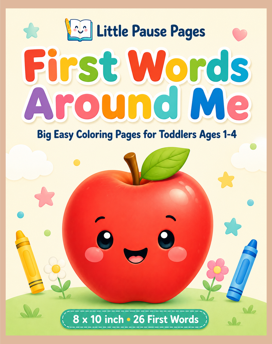 First Words Around Me book cover